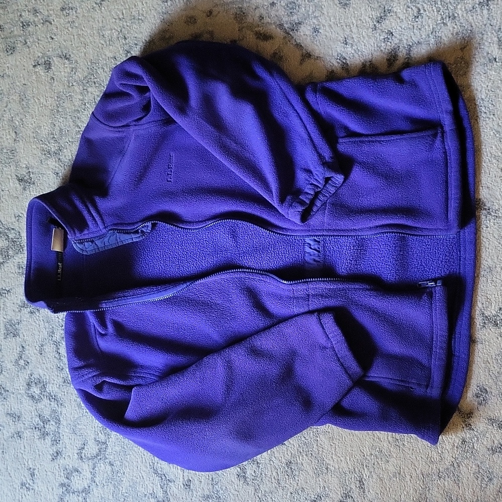 LLBean Women's Fleece, Purple, Size M
